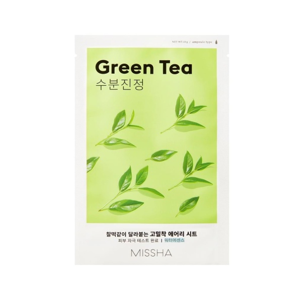 MISSHA Green Tea Airy Fit Sheet Mask 1 st