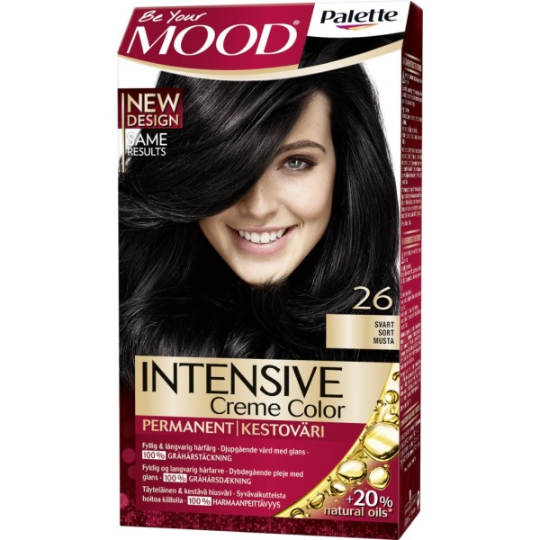 MOOD Palette Intensive Creme Color 26 Svart