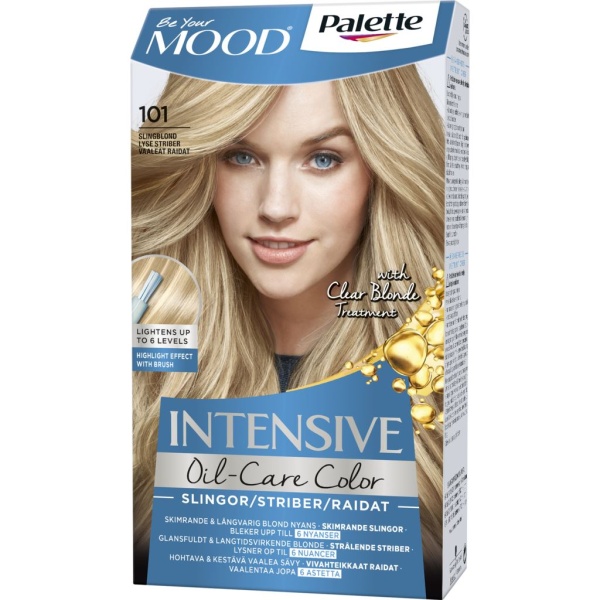MOOD Palette Palette Intensive Creme Color Slingor 101 Extra Blond 1 st