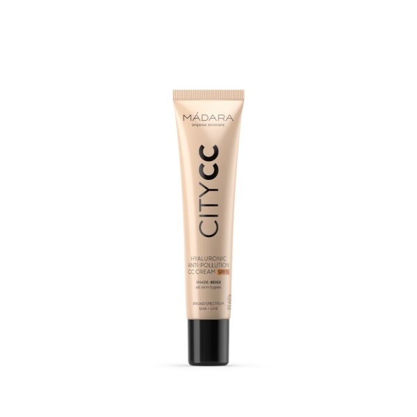 Mádara Cosmetics CityCC Hyaluronic Anti-pollution CC Cream SPF 15 Beige 40 ml
