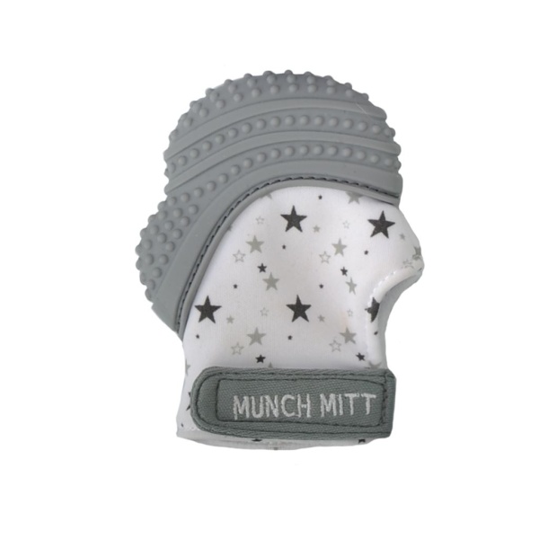 Malarkey Kids Munch Mitt Grey Stars 1 st