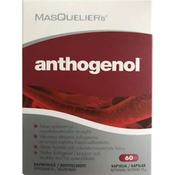 Masqueliers Anthogenol 60 kapslar