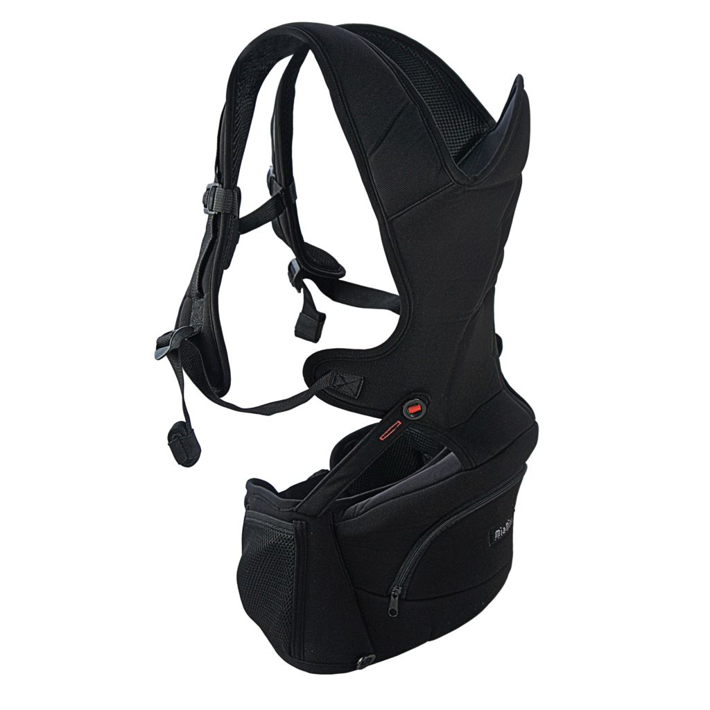 MiaMily Hipster Essential Black Bärsele 1 st