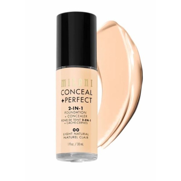 Milani Conceal + Perfect 2-in-1 Foundation & Concealer 00 Light Natural 30 ml