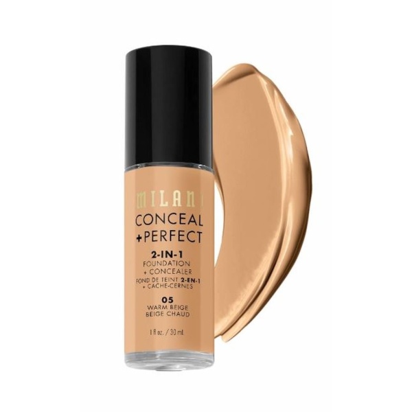 Milani Conceal + Perfect 2-in-1 Foundation & Concealer 05 Warm Beige 30 ml