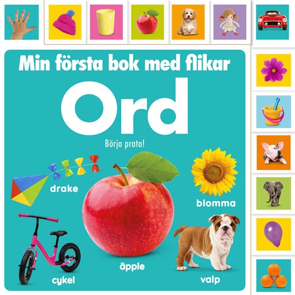 Min första bok med flikar: Ord