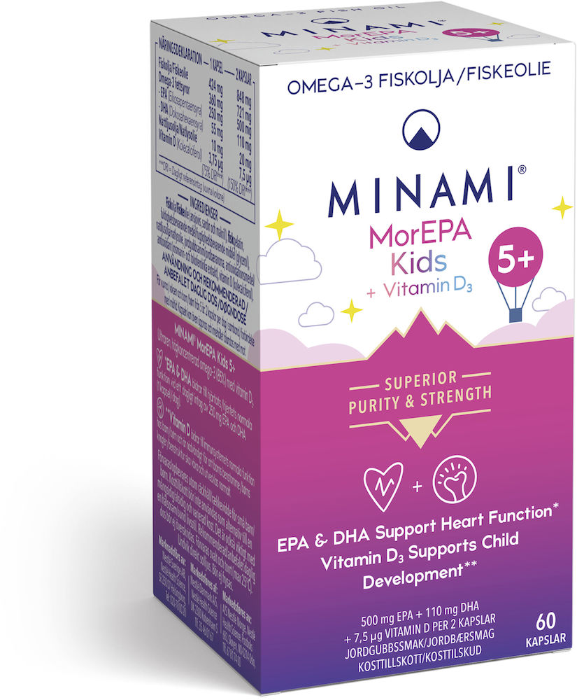 Minami MorEPA Mini Omega-3 60 st
