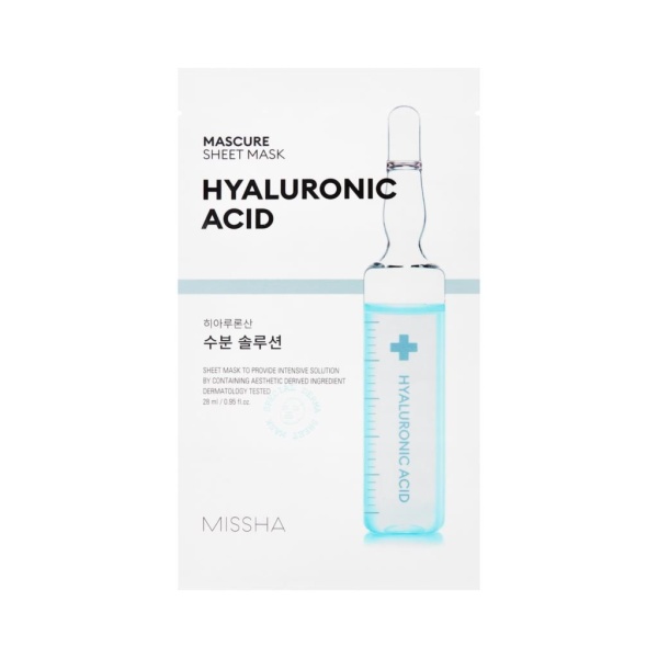 Missha Mascure Hydra Solution Hyaluronic Acid Sheet Mask 28 ml