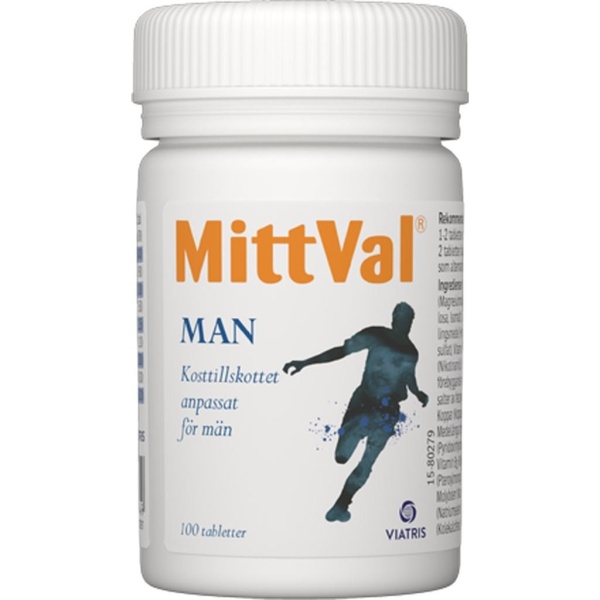 MittVal Man 100 tabletter