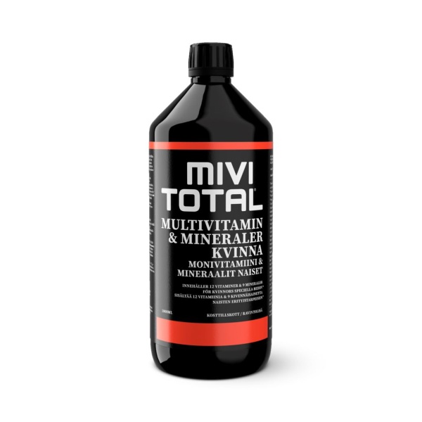 Mivitotal Kvinna Multivitaminer & Mineraler 1000 ml