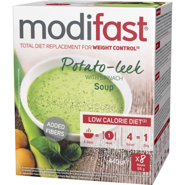 Modifast LCD Potatoe Leek Soup 8 x 55 g