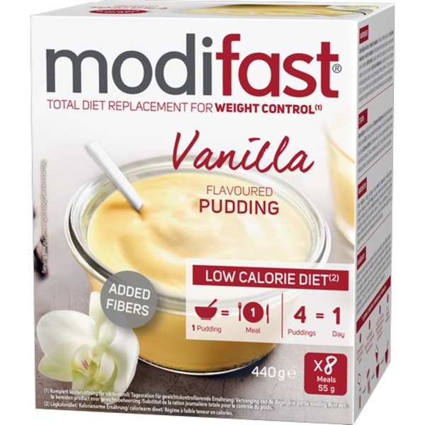 Modifast LCD Vaniljpudding 8 x 55 g