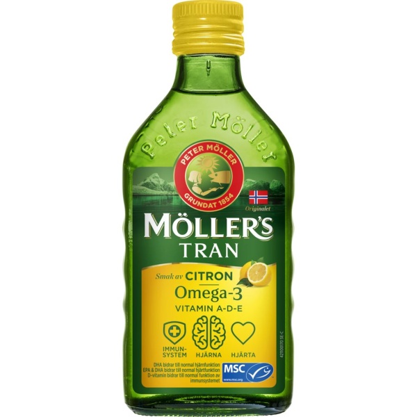 Möllers Tran Citron 250 ml