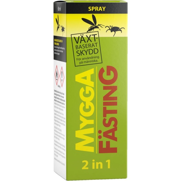 MyggA Fästing 2in1 Insektsspray 60 ml