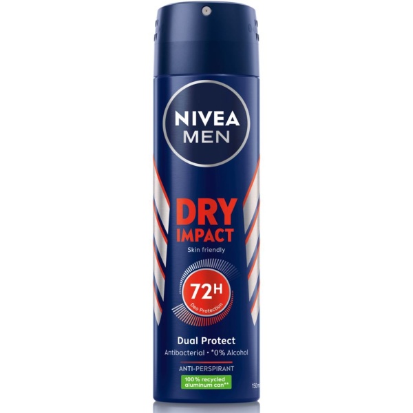 NIVEA MEN Dry Impact Deo-spray 150 ml
