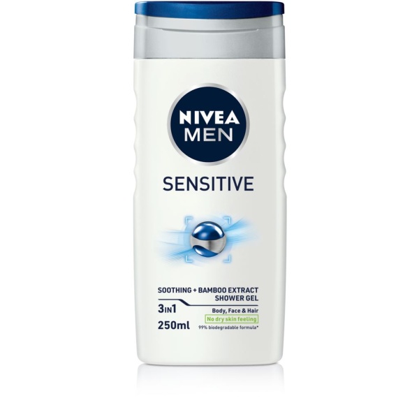 NIVEA MEN Shower Sensitive 250 ml