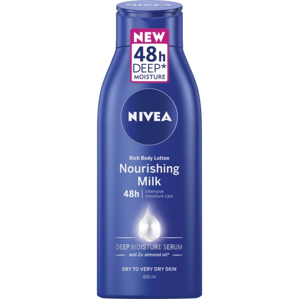 NIVEA Rich Body Lotion Nourishing Milk 48h 400 ml