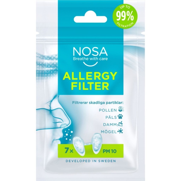 NOSA Allergy Filter Large 7 st