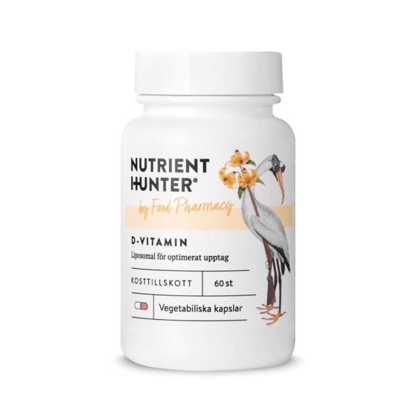NUTRIENT HUNTER by Food Pharmacy D-vitamin Liposomal 60 kapslar