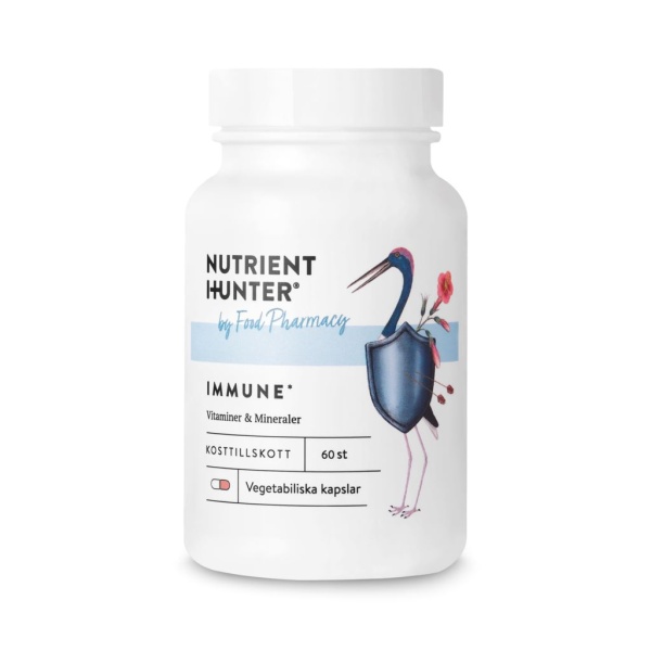 NUTRIENT HUNTER by Food Pharmacy Immune Vitaminer & Mineraler 60 kapslar