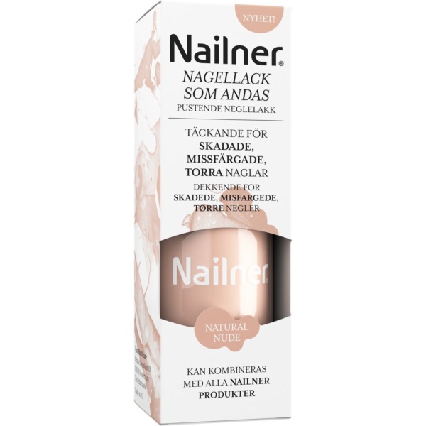 Nailner Breathable Nail Polish Natural Nude 8 ml