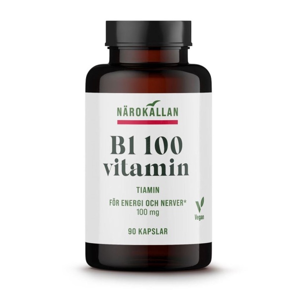 Närokällan B1 100 mg 90 kapslar