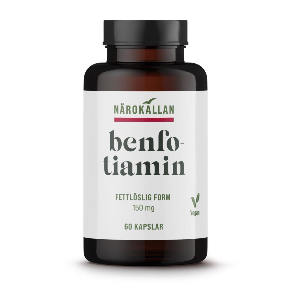 Närokällan Benfotiamin 150 mg 60 kapslar