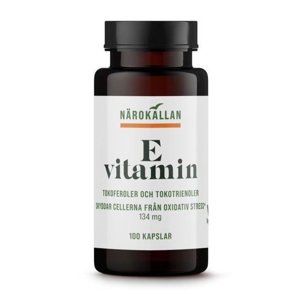 Närokällan E-Vitamin 200IE / 134 mg 100 kapslar