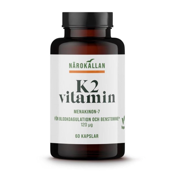 Närokällan K2 Vitamin 60 kapslar