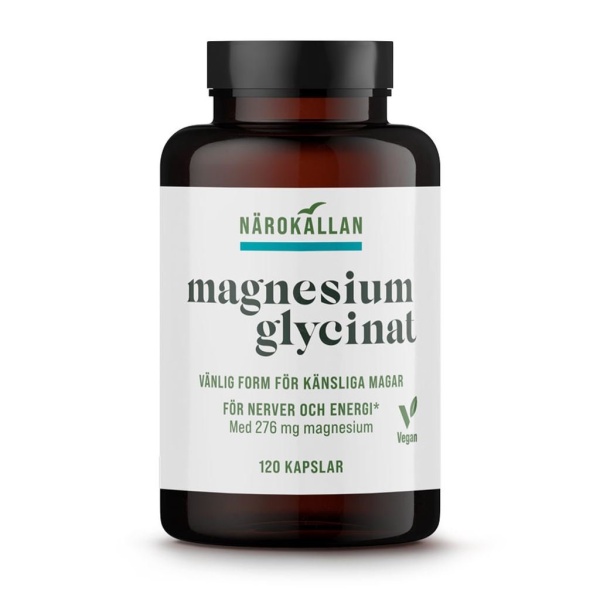 Närokällan Magnesiumglycinat 120 kapslar