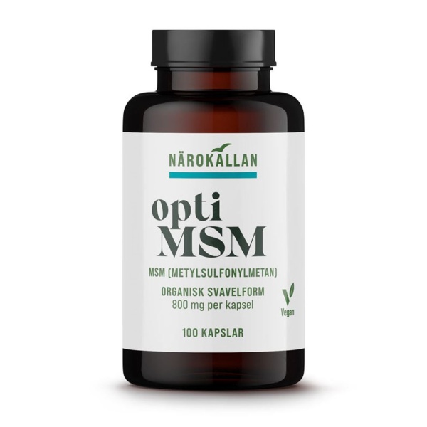 Närokällan OptiMSM 100 kapslar