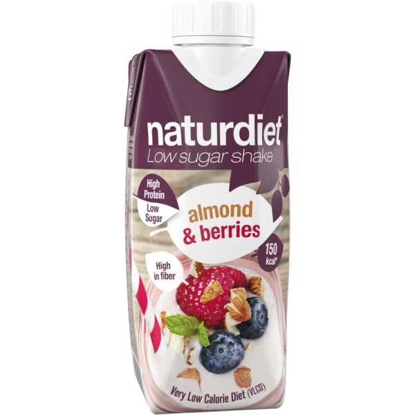 Naturdiet Almond & Berries Shake 330 ml