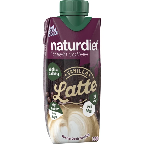 Naturdiet VLCD Vanilla Latte Shake 330 ml