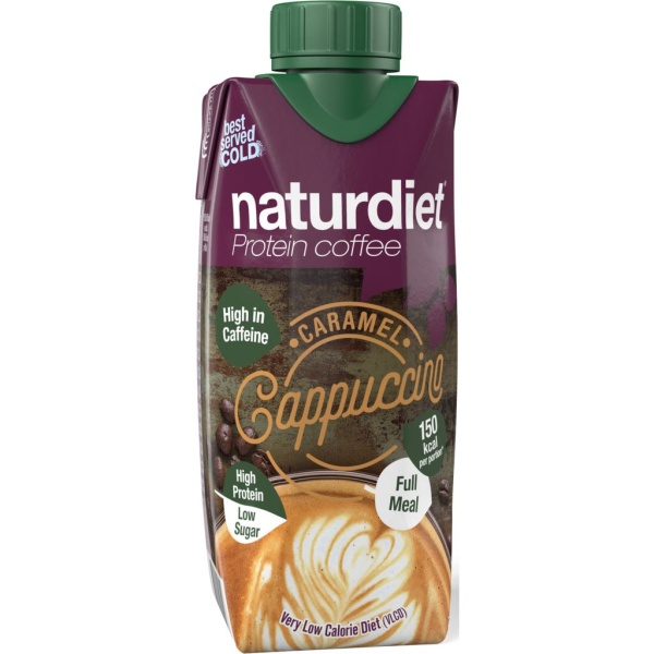 Naturdiet Protein Coffee Shake Caramel Cappucino 330 ml