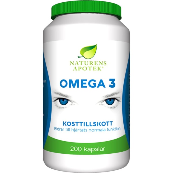 Naturens Apotek Omega-3 200 kapslar