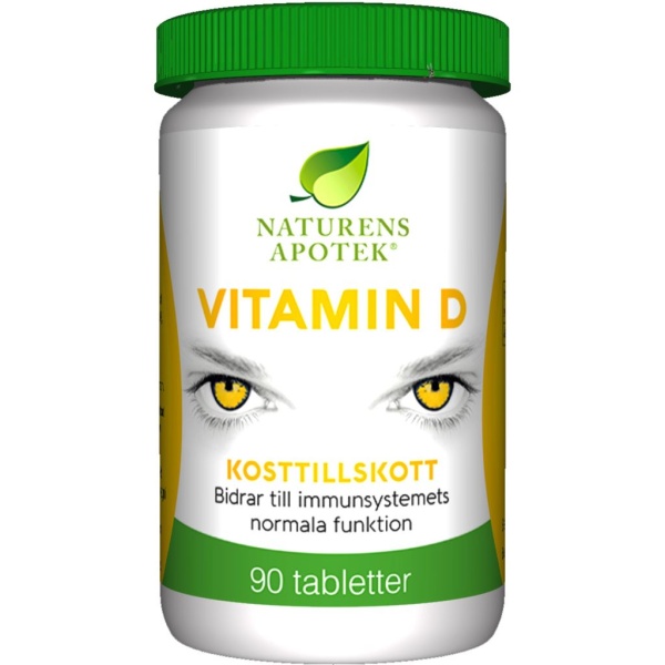 Naturens Apotek Vitamin D 90 tabletter