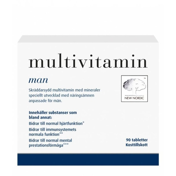 New Nordic Multivitamin Man 90 st