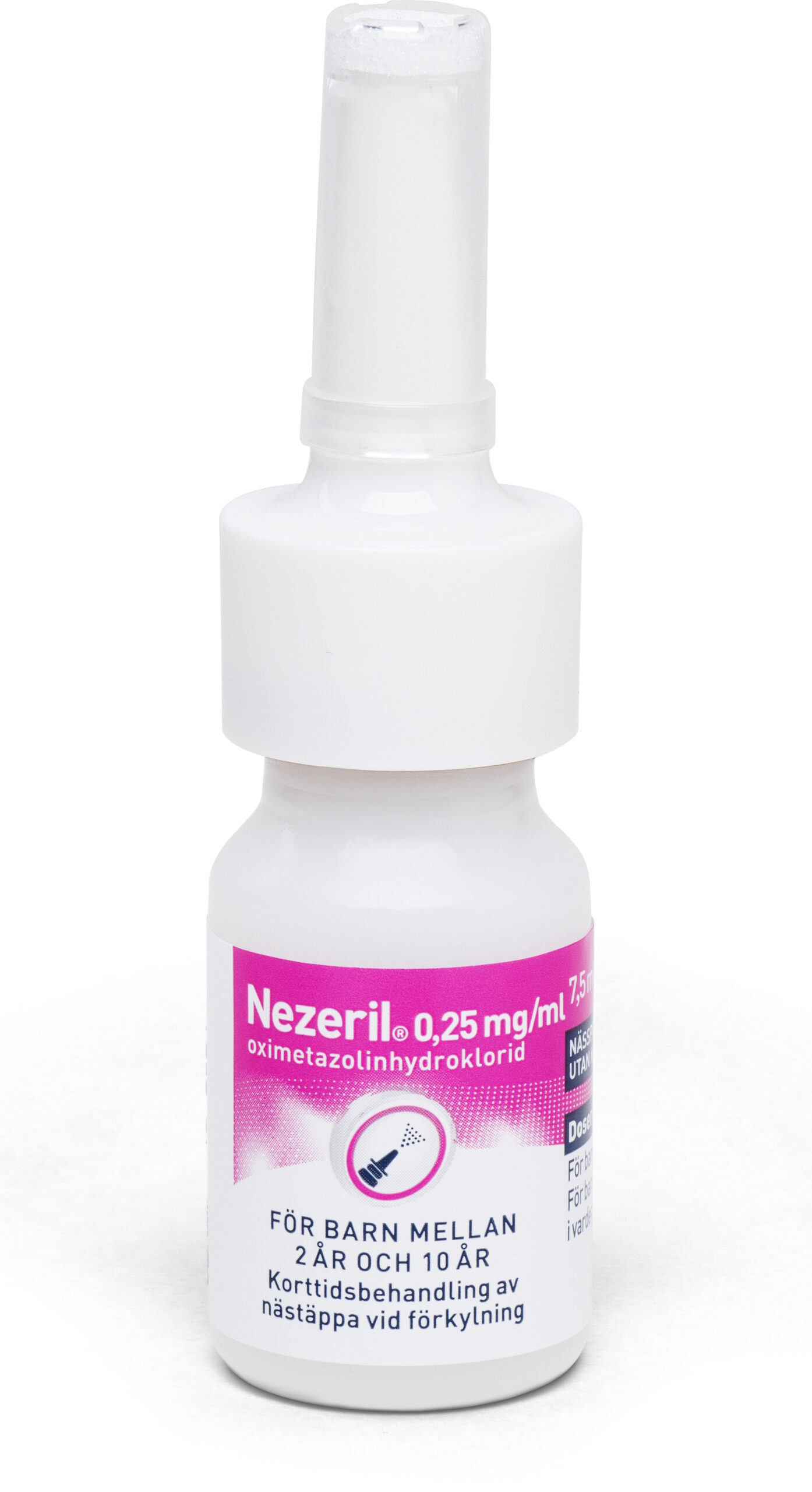 Nezeril® Nässpray, lösning 0,25mg/ml Flaska med dospump 7,5ml