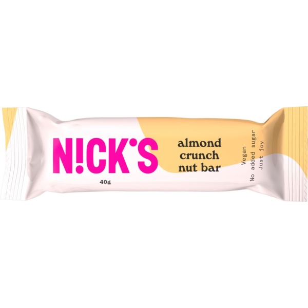 Nick's Almond Crunch Nut Bar 40 g