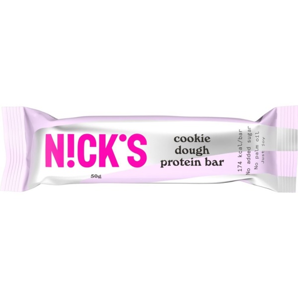 Nick's Cookie Dough Protein Bar 50 g