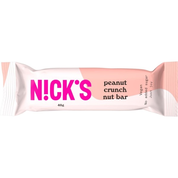 Nick's Nut Bar Peanut Crunch 40 g