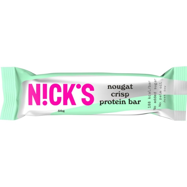 Nick's Protein Bar Nougat Crisp 50 g