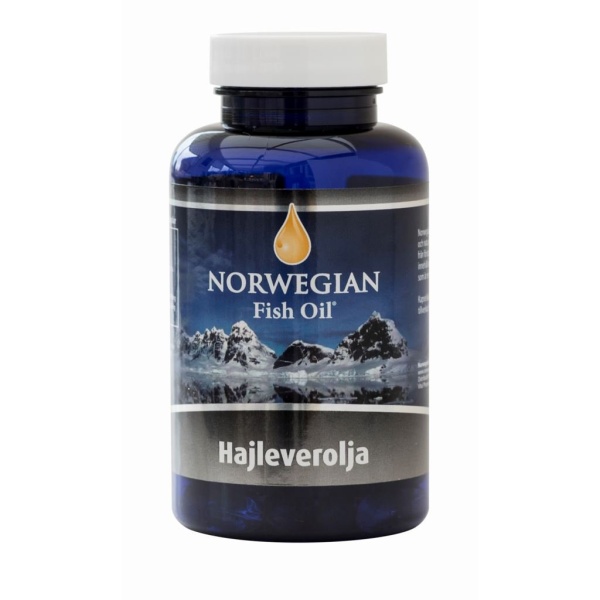 Norweigan Fish Oil Hajleverolja 120 kapslar