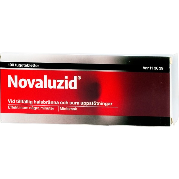 Novaluzid tuggtablett 100 st