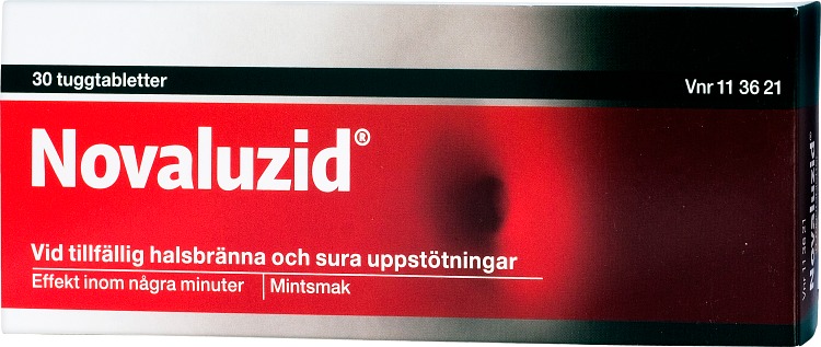 Novaluzid® Tuggtablett Blister, 30tabletter