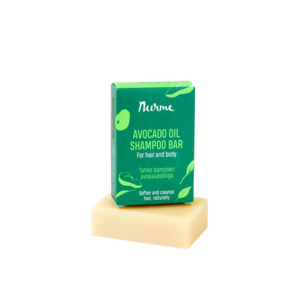 Nurme Avocado Oil Shampoo Bar 100g