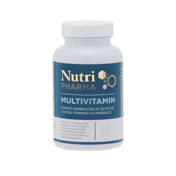 Nutri Pharma Multivitamin 90 kapslar