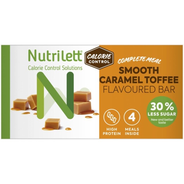 Nutrilett Smooth Caramel Toffe Bar 4 st