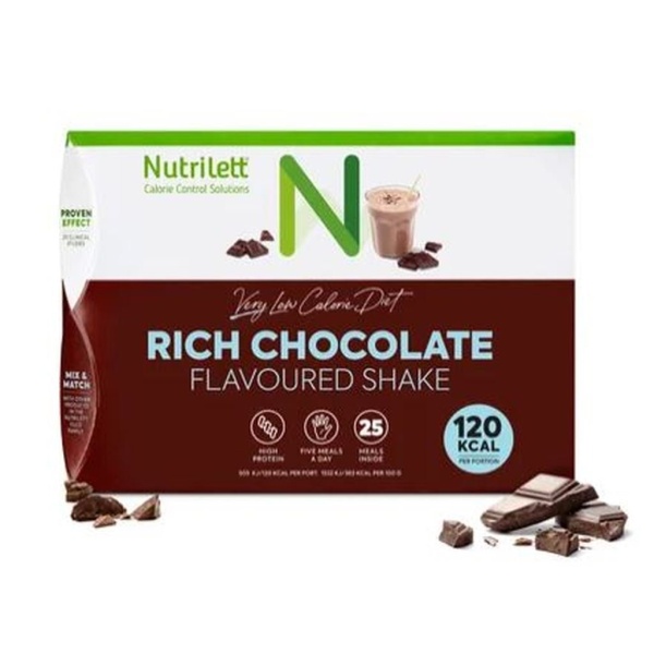 Nutrilett VLCD Rich Chocolate Shake 20 st