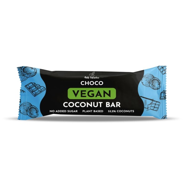 Nuts Fabriken Choco Vegan Coconut Bar 40g